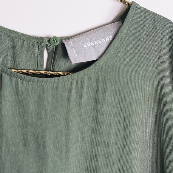 Everlane Japanese GoWeave Light Drawstring Dress 6 - Picture 4 of 6